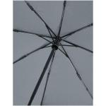 Bo 21" Vollautomatik Kompaktregenschirm aus recyceltem PET-Kunststoff Grau
