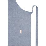 Pheebs 200 g/m² recycled cotton apron Heather Blue