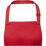 Andrea 240 g/m² apron with adjustable neck strap Red
