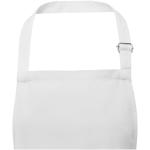 Andrea 240 g/m² apron with adjustable neck strap White