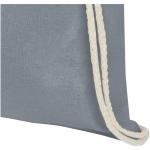 Oregon 100 g/m² cotton drawstring bag 5L Convoy grey