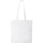 Madras 140 g/m² cotton tote bag 7L White