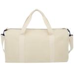 Pheebs 450 g/m² recycled cotton and polyester duffel bag 24L Nature