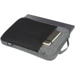 Reclaim 14" GRS recycled two-tone laptop sleeve 2.5L Black/gray