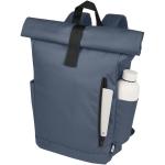 Byron 15,6" GRS RPET Roll-Top Rucksack 18 L Blau