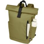 Byron 15.6" GRS RPET roll-top backpack 18L Olive