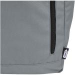 Byron 15.6" GRS RPET roll-top backpack 18L Light grey