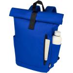 Byron 15.6" GRS RPET roll-top backpack 18L Dark blue