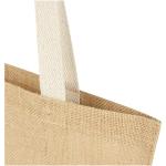 Juta 300 g/m² jute tote bag 7L, nature Nature,white