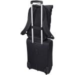 Case Logic Variate 17" erweiterbarer Rolltop Laptop Rucksack aus recyceltem Material Schwarz