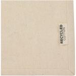 Odessa 220 g/m² GRS recycled cotton mini gusset tote bag 9L Nature