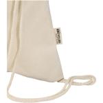 Peru Blend 180 g/m² GRS recycled drawstring bag 5L Nature