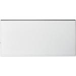 Plate 8000 mAh Aluminium-Powerbank Silber