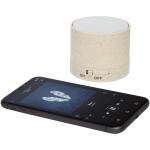 Kikai Bluetooth®-Lautsprecher aus Weizenstroh Beige