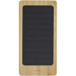 Alata 8000 mAh Bambus Solar-Powerbank Beige