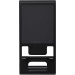 Rise slim aluminium phone stand Black