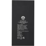Connect 5000 mAh recycled aluminium power bank Black