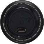 Rise 3W RCS recycled aluminium Bluetooth® mini speaker Black