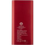 Juice 8000 mAh Typ-C kabellose Powerbank aus recyceltem Aluminium Rot