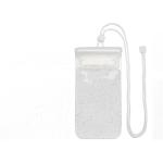 Dombay waterproof phone pouch size L White