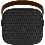 Diya 3W kabelloser Lautsprecher aus recyceltem Kunststoff Schwarz