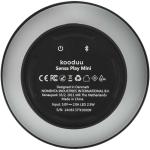 Kooduu Sensa Play Mini Tragbarer JBL Lautsprecher mit Leuchte Anthrazit