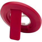 Ain recycled plastic magnetic phone stand with bottle opener Red