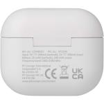 Altais recycled plastic True Wireless Bluetooth earbuds White