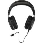 Alzir recycled plastic over-ear wireless Bluetooth headset Black