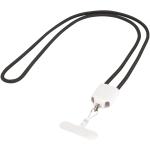 Ion 65W 5-in-1 recycled plastic lanyard charging cable White
