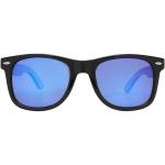 Hiru verspiegelte polarisierte Sonnenbrille aus rPET/Holz in Präsentbox Holz