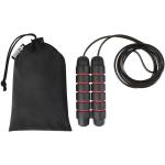 Austin soft skipping rope in recycled PET pouch Red