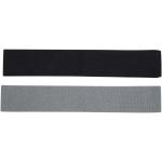 Grip 2-teiliges Widerstandsbandset Schwarz/silber