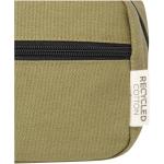 Joey GRS recycled canvas travel accessory pouch bag 3.5L Olive
