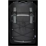 Aqua 15.6" GRS recycled water resistant laptop backpack 23L Black