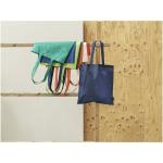 Zeus GRS recycled non-woven convention tote bag 6L Green