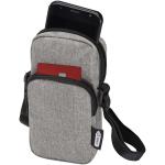 Ross GRS recycled phone pouch Heather smoke