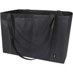 Jumbo Extra große Tragetasche aus recyceltem GRS Non Woven 65 L Schwarz