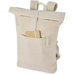 Recanvas 14” GRS recycled rolltop backpack 16L Sandstone