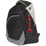 Metal 3-in-1 charging cable with keychain Red