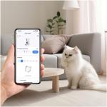 Prixton Smart WLAN Futterautomat für Haustiere Weiß