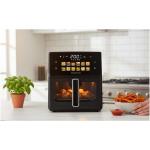 Prixton Cook Organics 6L Doppel Heizluftfritteuse Schwarz