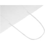 Kraftpapiertasche 80-90 g/m² mit gedrehten Griffen – 34 × 20 × 35 cm Weiß