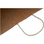 Kraftpapiertasche 80-90 g/m² mit gedrehten Griffen – 34 × 20 × 35 cm Natur