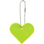 RFX™ H-16 heart reflective PVC hanger Neon yellow