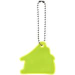 RFX™ H-16 Reflektierende Anhänger in Form eines Hauses Neongelb