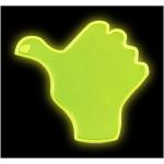 RFX™ S-12 thumb reflective PVC sticker Neon yellow