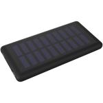 SCX.design P30 8000 mAh Solar Powerbank mit Leuchtlogo Schwarz/weiss