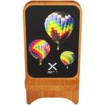 SCX.design W16 15W light-up wireless wooden stand Bamboo