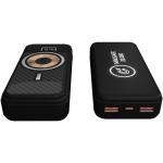 SCX.design P50 magnetische Powerbank  20.000 mAh mit Leuchtlogo Schwarz